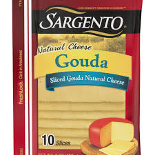 sargento sliced gouda natural cheese