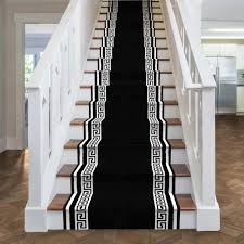 runrug key black stair carpet runner width 2 foot