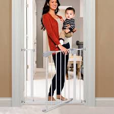 Tatayosi 29 5 In 32 In Easy To Install Pet Gate Safety Gate No Extra Tools Required No Need To Drill Holes In The Wall