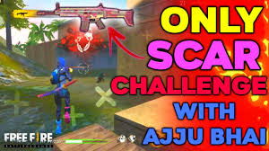 Grab weapons to do others in and supplies to bolster your chances of survival. Only Scar Challenge With Total Gaming Ajju Bhai Garena Free Fire Desi Gamers Youtube