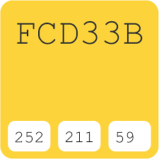 Dulux Australia Dandelion Yellow A205 Fcd33b Hex Color