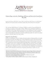 Mun position paper is a key part of getting ready for a mun conference. Pdf Position Paper On The Sex Trafficking Of Women And Girls In The United States