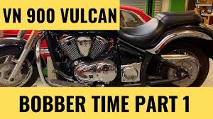 bobber vn900 vulcan starting the