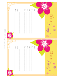 Free Png Hd For Birthday Invitations Transparent Print