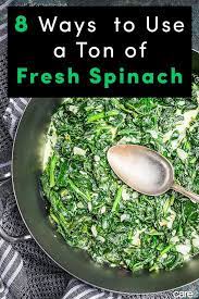 8 Ways To Use Up A Ton Of Fresh Spinach gambar png