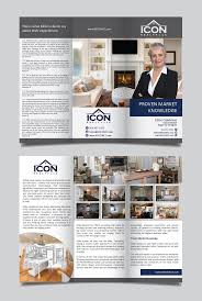 Modern Upmarket Real Estate Agent Flyer Design For Icon