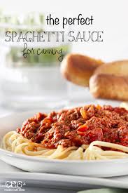 easy spaghetti sauce recipe for canning