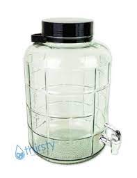 3 Gallon Glass Dispenser Faucet Water