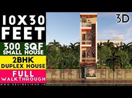 10x30 Small Space House Design 10 By