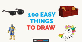 105 easy things to draw when you re bored