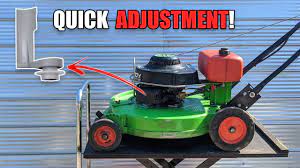 How to Adjust RPM on a Lawnboy - YouTube