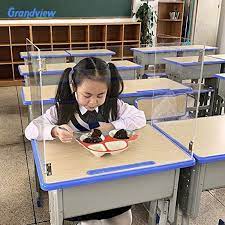 It is made from a material that is a monolith, made up of substances that are organic, thus, referred to as organic glass. China Acrylic Table Shield Student Desk Plexiglass School Desk Sneeze Guard China Student Sneeze Guard And Plexiglass School Desk Price