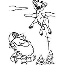 Rudolph the red nosed reindeer coloring pages. 20 Best Rudolph The Red Nosed Reindeer Coloring Pages For Your Little Ones