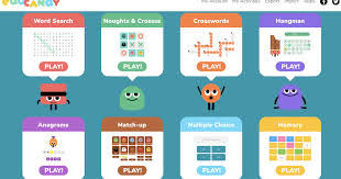 Juegos interactivos para aprender o enseñar inglés: Ayuda Para Maestros Educandy Una Web Para Crear Juegos Interactivos De Manera Sencilla Y Gratuita