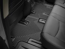 weathertech rear rubber mats lexus lx