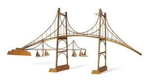 Golden Gate Bridge Wall Sculpture For