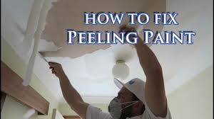 fix flaking paint on plasterboard
