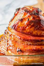 brown sugar glaze spiral ham recipe