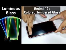 Redmi 12c Luminous Tempered Glass