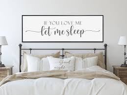 Above Bed Decor Master Bedroom Wall