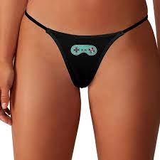 Amazon.com : BAIKUTOUAN Retro Video Game Controller Women's Panties  G