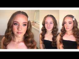 soft simple makeup on a 12 year old