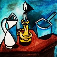 The painting still life by picasso was painted in the last year of the war, there are a lot of blue and lilac colors in it, but the skull has a golden color. What I Learned From Replicating This Still Life By Pablo Picasso Curiosities Of Creativity