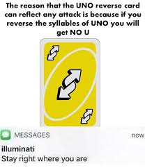 It mainly covers manuals and topics related to business, culture and technology. The Reason That The Uno Reverse Card Meme Ahseeit