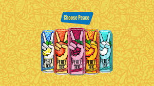 happy refreshing iced tea peace tea