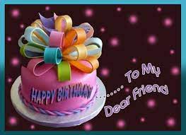 Dear friend, it is your birthday today, and i just want to tell you how special you are for me. Happy Birthday To My Dear Friend Posts Facebook
