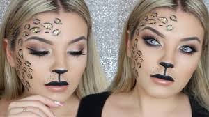 glam leopard makeup tutorial
