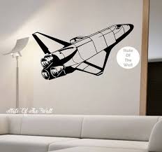Space Shuttle Space Vinyl Wall Decal