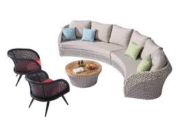 curved 6 seater sofa set with 2 chairs