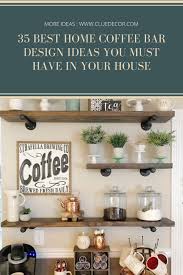 One of the easiest ways to create a coffee bar at your house is to use a serving cart to hold onto all of your coffee needs. 35 Best Home Coffee Bar Design Ideas You Must Have In Your House Cluedecor