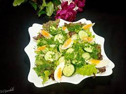 Салат из салатных листьев
