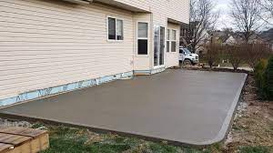 12x12 Concrete Pavers And Cement Patio