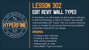 revit how to create wall types you