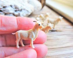 Goat Miniature Farm Animals Figurine