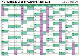 Ferien, erster ferientag, letzter ferientag, in den eigenen kalender importieren. Ferien Nordrhein Westfalen 2021 Ferienkalender Ubersicht