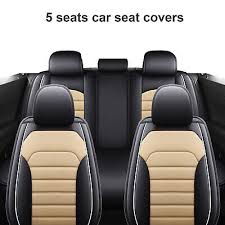 Car Seat Covers Front Rear Seat 5 Seat