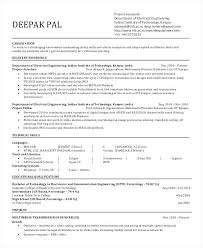 Resume Format For Mechanical Engineering Freshers Download