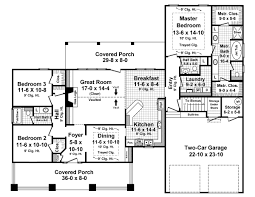 House Plan 59944 Craftsman Style With