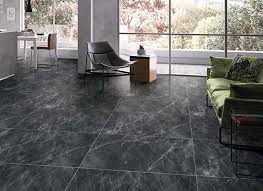 granite or marble flooring