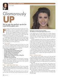 glamorously up pageantry magazine