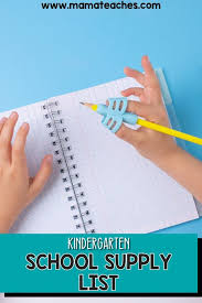 kindergarten supply list mama