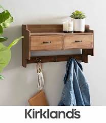 drawer wooden wall shelves