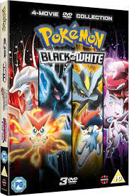 Amazon.com: Pokemon Movie 14-16 Collection: Black & White (Victini and  Zekrom/Victini and Reshiram, Kyurem Vs. The Sword of Justice, Genesect and  the Legend Awakened) [DVD] : Movies & TV