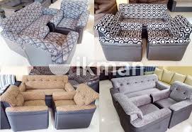 new sofa set fabrics leather 6004ud