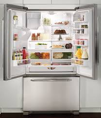Whenever i see the refrigerator door left open for too long i can almost feel my blood pressure go up. Freestanding French Door Refrigerator Ef36iwf Door Open Home Appliances News