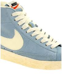 Shop new and gently used blue blazers save up to 90% at tradesy, the marketplace that makes designer resale easy. Nike Blazer Mid Light Blue Trainers Lyst